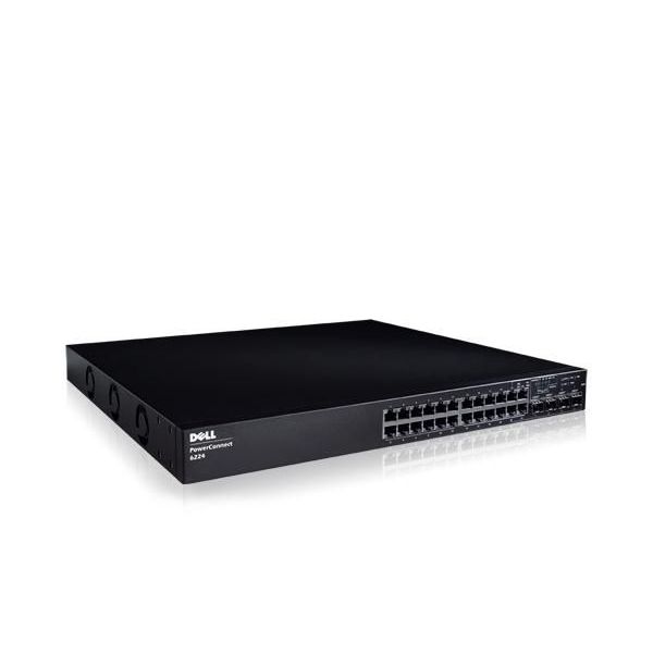 Dell PowerConnect 6224 24-Poorts Gigabit Managed Switch (PC6224-RFB)