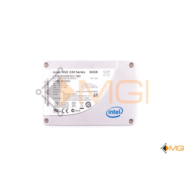 Intel 330 SSD 60GB 2.5" Refurbished (SSDSC2CT060A3-RFB)