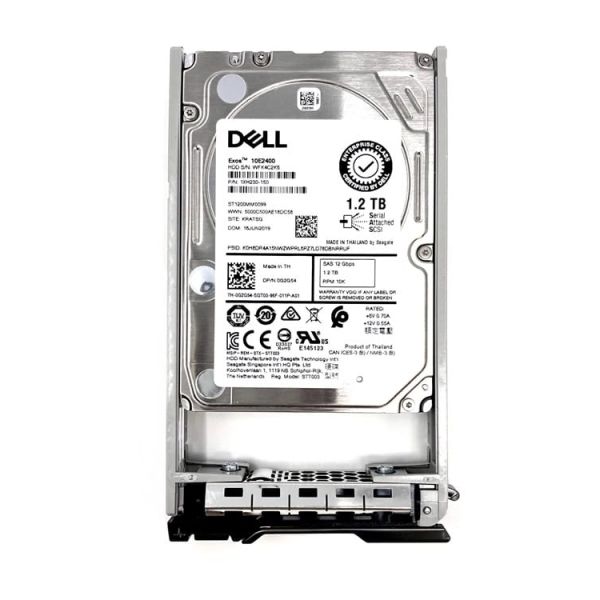 Dell 1.2TB 10K SAS 12G 2.5" SED Harde Schijf (V2KWT-RFB)