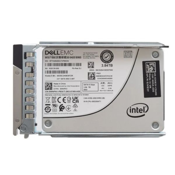 Dell 3.84TB SSD 2.5 SATA 6G RI (WNPN1-RFB)