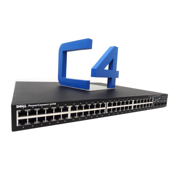 Dell PowerConnect 6248 48-poort Switch (XT800-RFB)