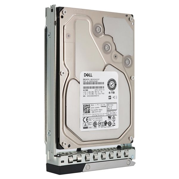 Dell 6TB 7.2K 12G SAS 3.5" HDD Refurbished (XXPPV-RFB)