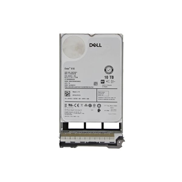 Dell Exos X10 10TB 7.2K SAS 3.5" HDD Refurbished (YF87J-RFB)