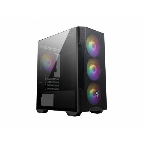 MSI MAG FORGE M100R computerbehuizing Midi Tower Zwart, Transparant (MAG FORGE M100R) MSI MAG FORGE M100R computerbehuizing Midi Tower Zwart, Transparant (MAG FORGE M100R)