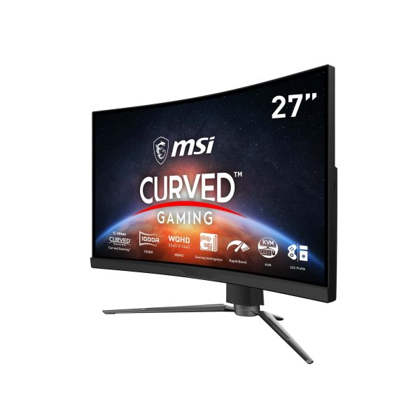 MSI MPG Artymis 273CQR computer monitor 68,6 cm (27") 2560 x 1440 Pixels Wide Quad HD LCD Zwart (MPG ARTYMIS 273CQR) MSI MPG Artymis 273CQR computer monitor 68,6 cm (27") 2560 x 1440 Pixels Wide Quad HD LCD Zwart (MPG ARTYMIS 273CQR)