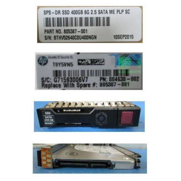 HPE 200GB SATA 6G WRITE (804638-001-RFB)
