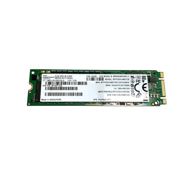 HP SSD 480GB 6G SATA 2.5 SC MU (875470-B21-RFB)