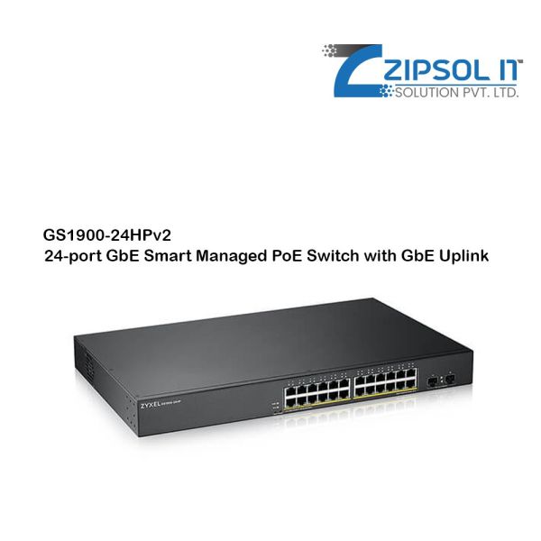 HPE ZYXEL GS1900-24HP 24 Port (GS1900-24HPV2-RFB)