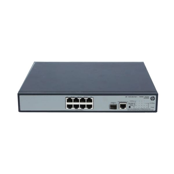 HP 1910-8G-PoE+ (180W) Switch (JG350A-RFB)