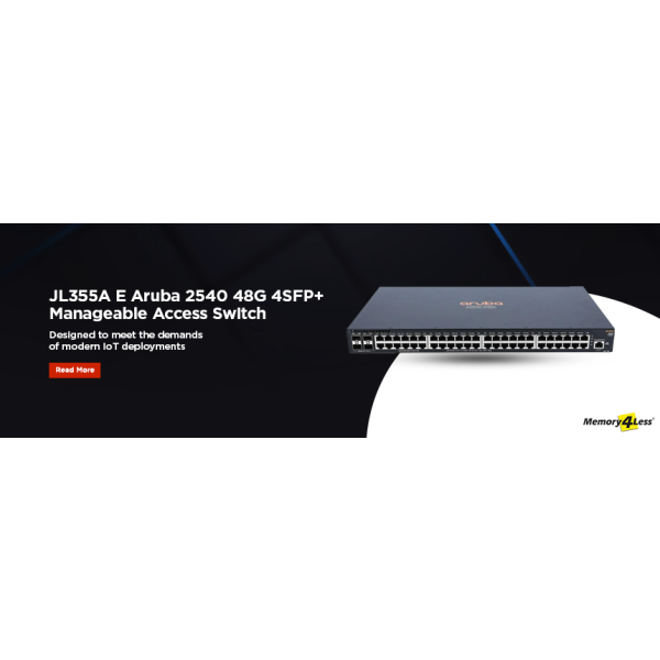 HP ARUBA 2540 48G 4SFP+ Sw (JL355A-RFB)