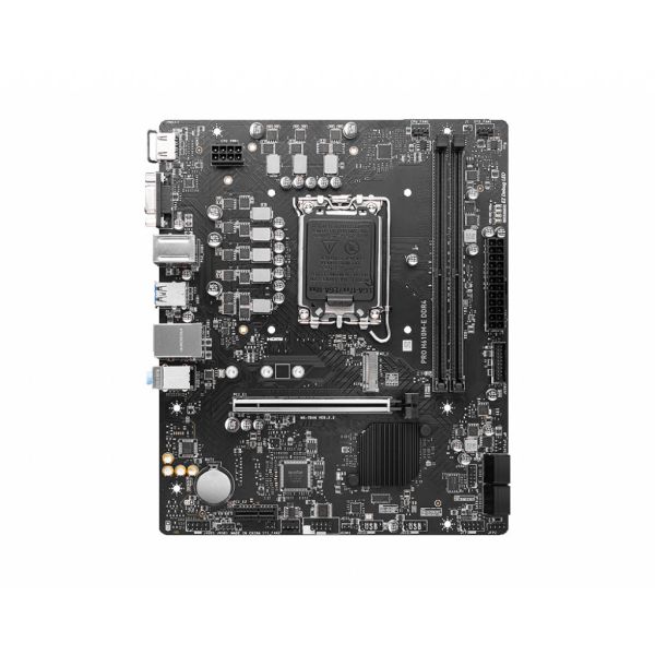 MSI PRO H610M-E DDR4 moederbord Intel H610 LGA 1700 micro ATX (PRO H610M-E DDR4)