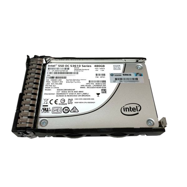 HP DRV SSD 480GB SATA SC DS (P13658-S21-RFB)