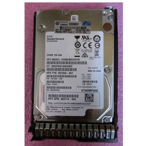 HP M6625 300GB 6G SAS 15K 2.5in (QR477A-RFB)