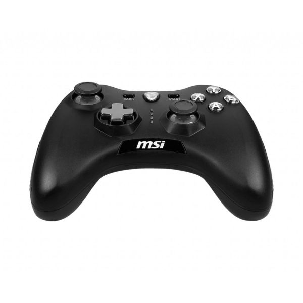 MSI Force GC20 V2 Zwart USB 2.0 Gamepad Analoog/digitaal Android, PC (S10-04G0050-EC4)