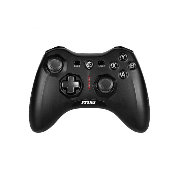 MSI Force GC20 V2 Zwart USB 2.0 Gamepad Analoog/digitaal Android, PC (S10-04G0050-EC4)