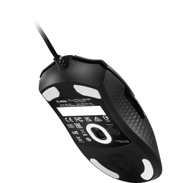 MSI CLUTCH GM31 LIGHTWEIGHT muis Rechtshandig USB Type-A Optisch 12000 DPI (S12-0402050-CLA)