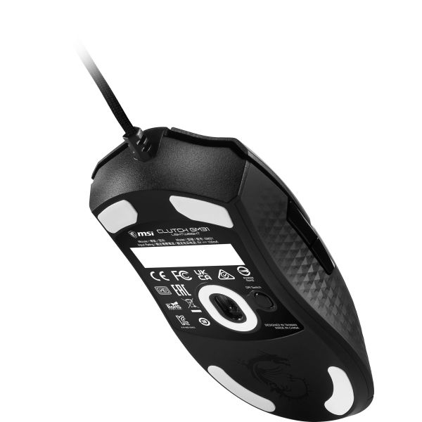 MSI CLUTCH GM31 LIGHTWEIGHT muis Rechtshandig USB Type-A Optisch 12000 DPI (S12-0402050-CLA)