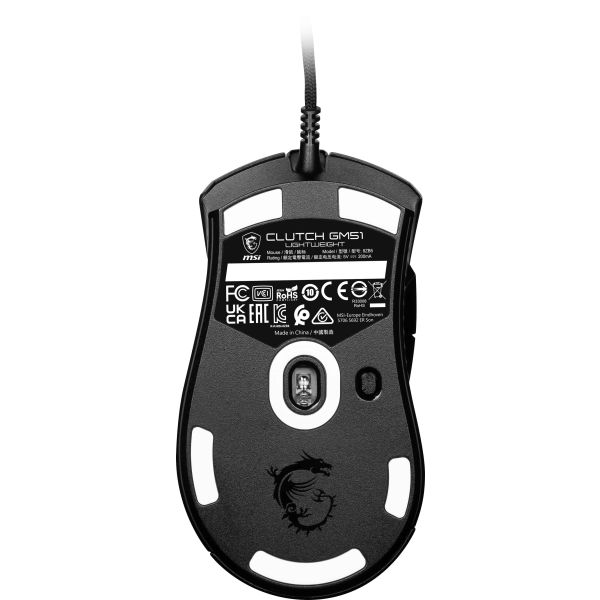 MSI CLUTCH GM51 LIGHTWEIGHT muis Rechtshandig USB Type-A Optisch 26000 DPI (S12-0402180-C54)