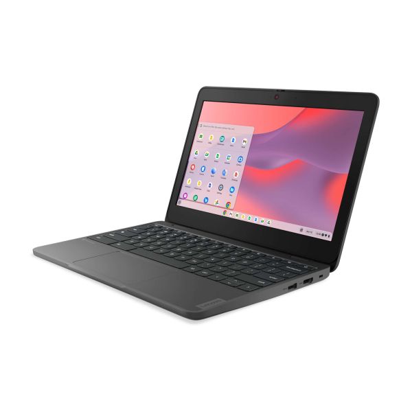 Lenovo 100e Chromebook Gen 4 (Intel) Intel® N N100 29,5 cm (11.6") Touchscreen HD 8 GB LPDDR5-SDRAM 64 GB eMMC Wi-Fi 6E (802.11ax) ChromeOS Engels Grijs (83G80008MH)