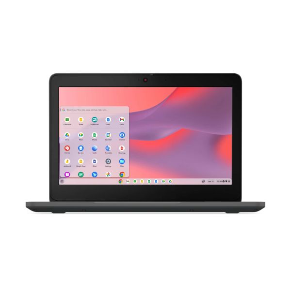 Lenovo 100e Chromebook Gen 4 (Intel) Intel® N N100 29,5 cm (11.6") Touchscreen HD 8 GB LPDDR5-SDRAM 64 GB eMMC Wi-Fi 6E (802.11ax) ChromeOS Engels Grijs (83G80008MH)