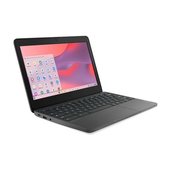 Lenovo 100e Chromebook Gen 4 (Intel) Intel® N N100 29,5 cm (11.6") Touchscreen HD 8 GB LPDDR5-SDRAM 64 GB eMMC Wi-Fi 6E (802.11ax) ChromeOS Engels Grijs (83G80008MH)