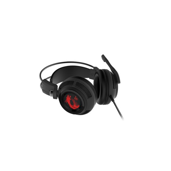 MSI DS502 Headset Bedraad Hoofdband Gamen Zwart, Rood (S37-2100911-SV1)