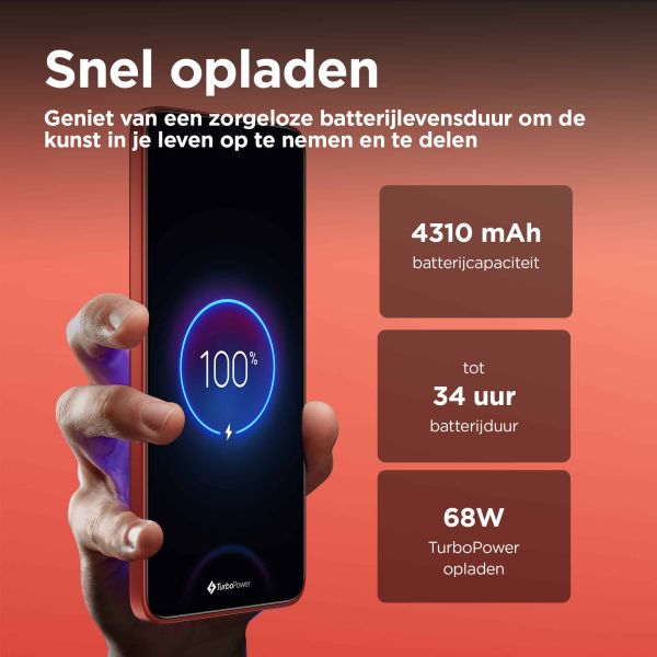 Motorola edge 50 Neo 16,1 cm (6.36") Dual SIM Android 14 5G USB Type-C 8 GB 256 GB 4310 mAh Rood (PB310045RO) Motorola edge 50 Neo 16,1 cm (6.36") Dual SIM Android 14 5G USB Type-C 8 GB 256 GB 4310 mAh Rood (PB310045RO)