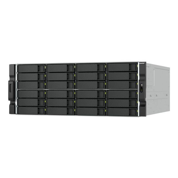 QNAP TS-H2477AXU-RP-R7D-24H05 data-opslag-server Opslagserver Rack (4U) AMD Ryzen™ 7 7745 32 GB DDR5 576 TB QNAP QTS Zwart, Grijs (TS-H2477AXU-RP-R7D-24H05)