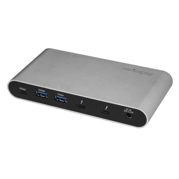 StarTech.com Thunderbolt 3 naar USB Controller met 3 Onafhankelijke USB Host ICs - 2 x USB-A 5Gbps met één Controller per Poort, 1x USB-C & USB-A Port 10Gbps SuperSpeed met Gedeelde Controller - TB3 Daisy Chain (TB33A1C)