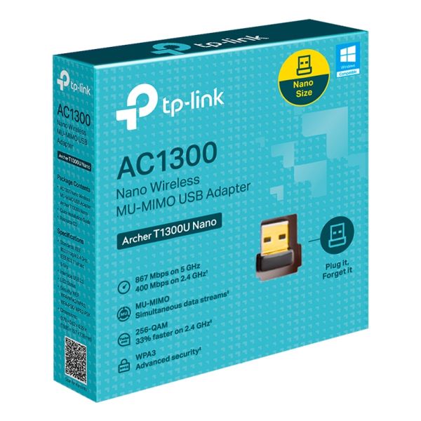 TP-Link Archer T1300U Nano WLAN 867 Mbit/s (ARCHER T1300U NANO(EU))