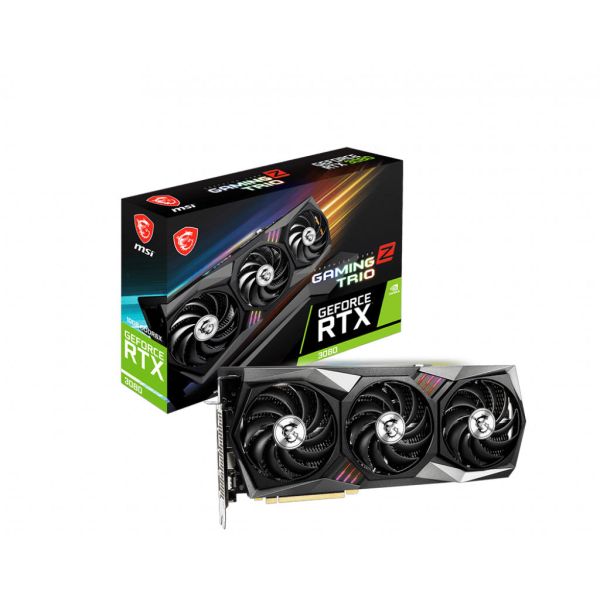 MSI RTX 3080 GAMING Z TRIO 10G LHR videokaart NVIDIA GeForce RTX 3080 10 GB GDDR6X (V389-203R)