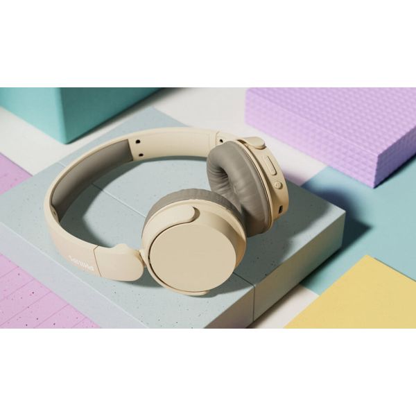 Philips TAH3209BG/00 hoofdtelefoon/headset Draadloos Hoofdband Oproepen/muziek Bluetooth Beige (TAH3209BG/00) Philips TAH3209BG/00 hoofdtelefoon/headset Draadloos Hoofdband Oproepen/muziek Bluetooth Beige (TAH3209BG/00)