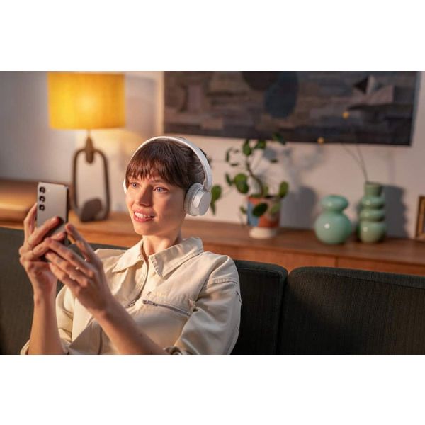 Philips TAH3209WT/00 hoofdtelefoon/headset Draadloos Hoofdband Oproepen/muziek Bluetooth Wit (TAH3209WT/00)