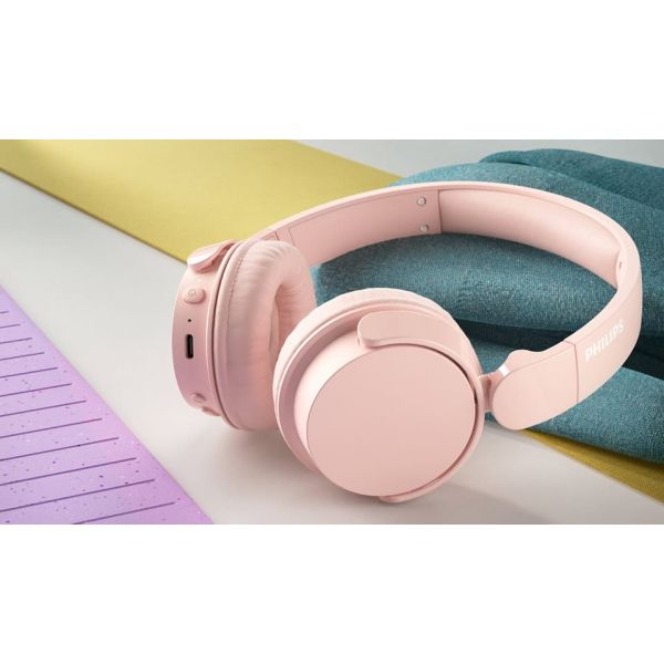Philips 4000 series TAH4209PK/00 hoofdtelefoon/headset Draadloos Hoofdband Oproepen/muziek Bluetooth Roze (TAH4209PK/00)