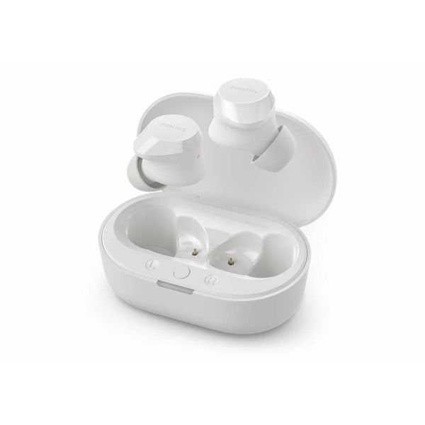 Philips TAT1209WT/00 hoofdtelefoon/headset True Wireless Stereo (TWS) In-ear Oproepen/muziek Bluetooth Wit (TAT1209WT/00) Philips TAT1209WT/00 hoofdtelefoon/headset True Wireless Stereo (TWS) In-ear Oproepen/muziek Bluetooth Wit (TAT1209WT/00)