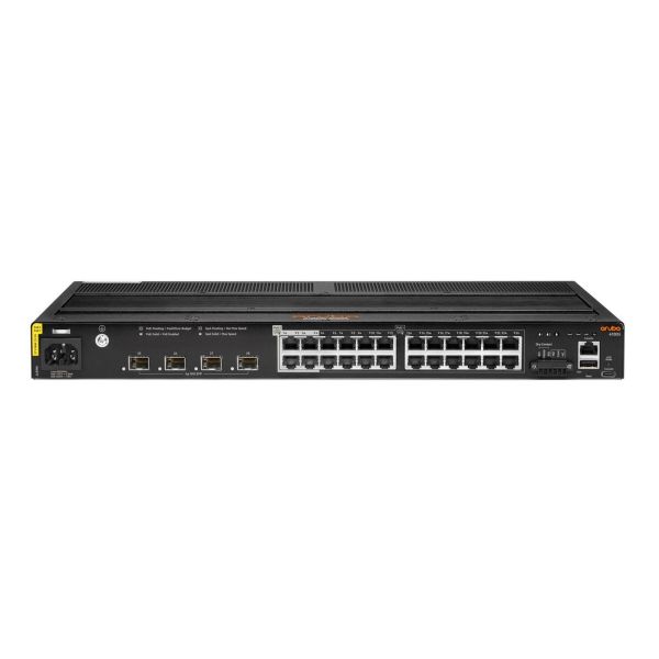 HPE Aruba CX 4100i 24G PoE 4SFP+ Switch (JL818AR)
