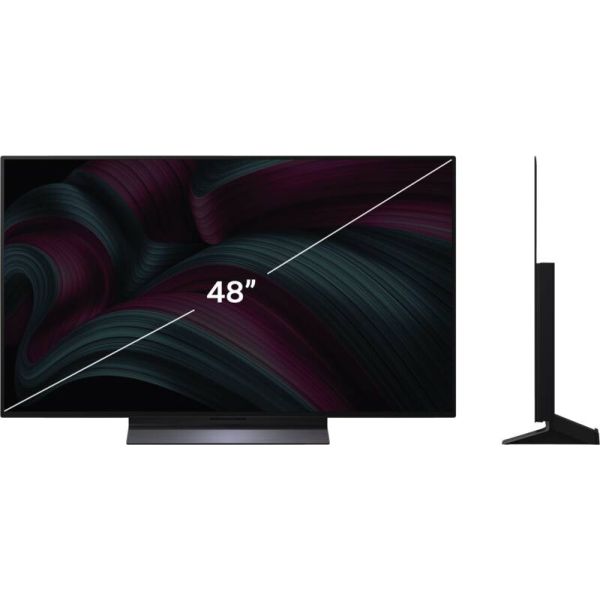 LG OLED48C58LA.AEU tv 121,9 cm (48") 4K Ultra HD Smart TV Wifi Zwart (OLED48C58LA.AEU) LG OLED48C58LA.AEU tv 121,9 cm (48") 4K Ultra HD Smart TV Wifi Zwart (OLED48C58LA.AEU)