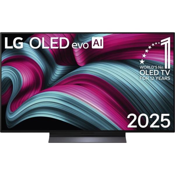 LG OLED48C58LA.AEU tv 121,9 cm (48") 4K Ultra HD Smart TV Wifi Zwart (OLED48C58LA.AEU)