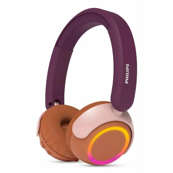 Philips 4000 series TAK4200MP/00 hoofdtelefoon/headset Draadloos Hoofdband Oproepen/muziek Bluetooth Oranje, Paars, Roze (TAK4200MP/00)