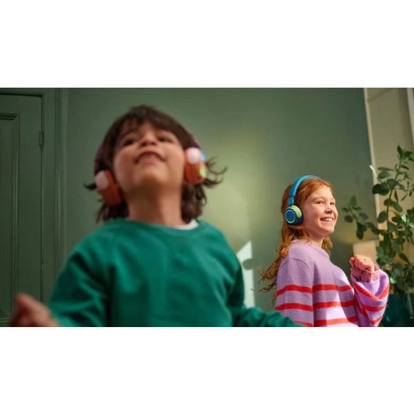 Philips 4000 series TAK4200MP/00 hoofdtelefoon/headset Draadloos Hoofdband Oproepen/muziek Bluetooth Oranje, Paars, Roze (TAK4200MP/00)