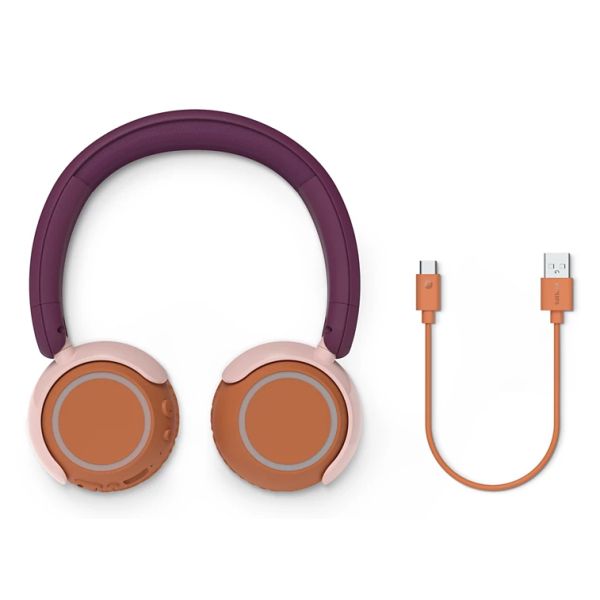 Philips 4000 series TAK4200MP/00 hoofdtelefoon/headset Draadloos Hoofdband Oproepen/muziek Bluetooth Oranje, Paars, Roze (TAK4200MP/00) Philips 4000 series TAK4200MP/00 hoofdtelefoon/headset Draadloos Hoofdband Oproepen/muziek Bluetooth Oranje, Paars, Roze (TAK4200MP/00)