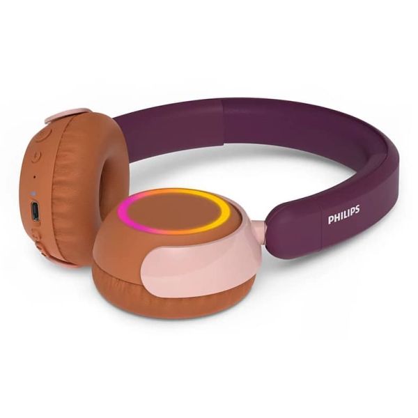 Philips 4000 series TAK4200MP/00 hoofdtelefoon/headset Draadloos Hoofdband Oproepen/muziek Bluetooth Oranje, Paars, Roze (TAK4200MP/00) Philips 4000 series TAK4200MP/00 hoofdtelefoon/headset Draadloos Hoofdband Oproepen/muziek Bluetooth Oranje, Paars, Roze (TAK4200MP/00)
