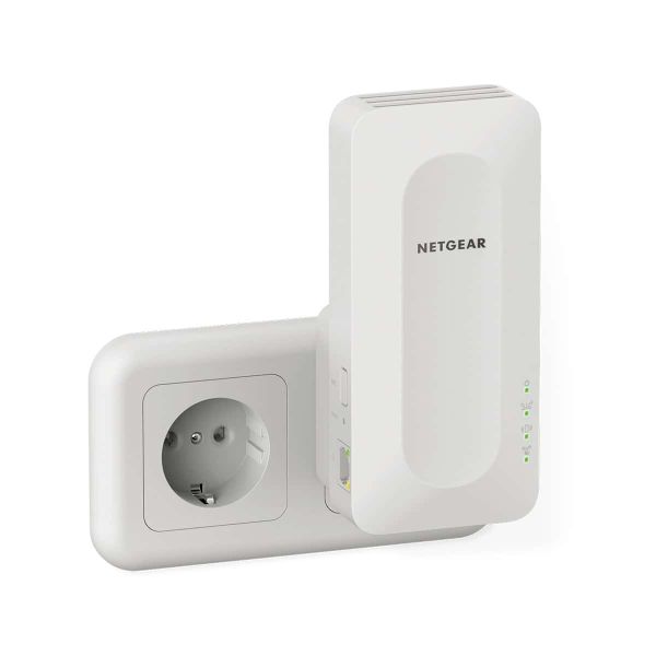 NETGEAR AX1800 4-Stream WiFi 6 Mesh Extender (EAX15) (EAX15-100PES) NETGEAR AX1800 4-Stream WiFi 6 Mesh Extender (EAX15) (EAX15-100PES)