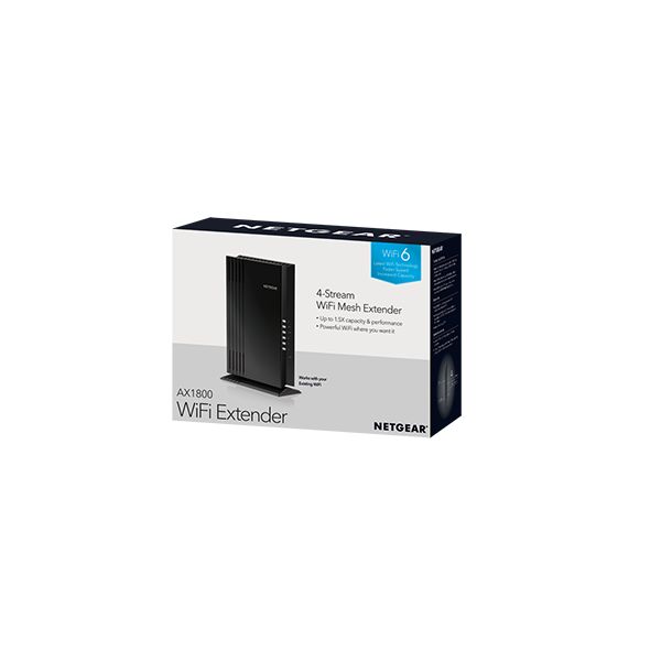 NETGEAR 4PT AX1800 WIFI MESH EXTENDER (EAX20-100EUS)