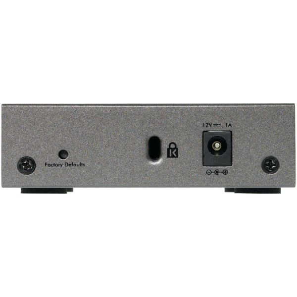 NETGEAR ProSAFE Unmanaged Plus Switch - GS105E - 5 Gigabit Ethernet poorten (GS105E-200PES)