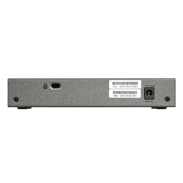 NETGEAR ProSAFE Unmanaged Plus Switch - GS108E - 8 Gigabit Ethernet poorten (GS108E-300PES)