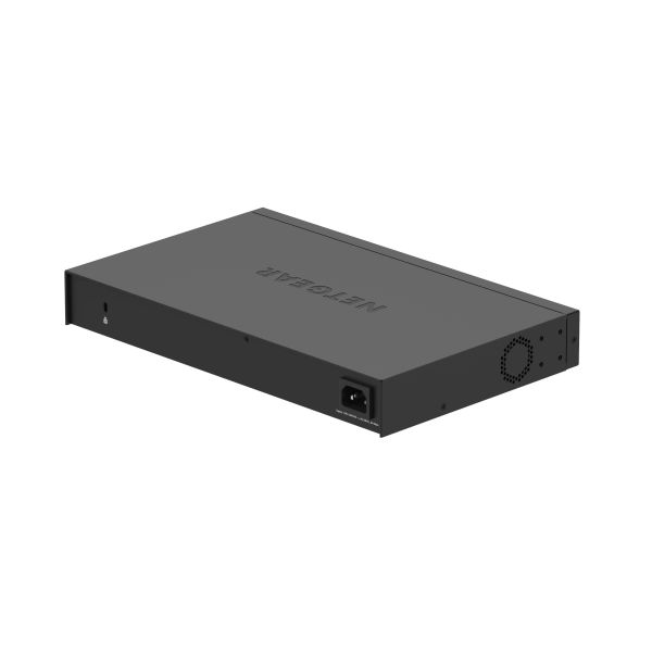 NETGEAR GS324P Unmanaged Gigabit Ethernet (10/100/1000) Power over Ethernet (PoE) 1U Zwart (GS324P-100EUS)