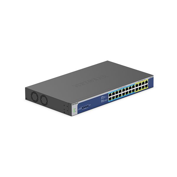 NETGEAR GS524UP Unmanaged Gigabit Ethernet (10/100/1000) Power over Ethernet (PoE) Grijs (GS524UP-100EUS)
