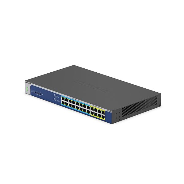 NETGEAR GS524UP Unmanaged Gigabit Ethernet (10/100/1000) Power over Ethernet (PoE) Grijs (GS524UP-100EUS)