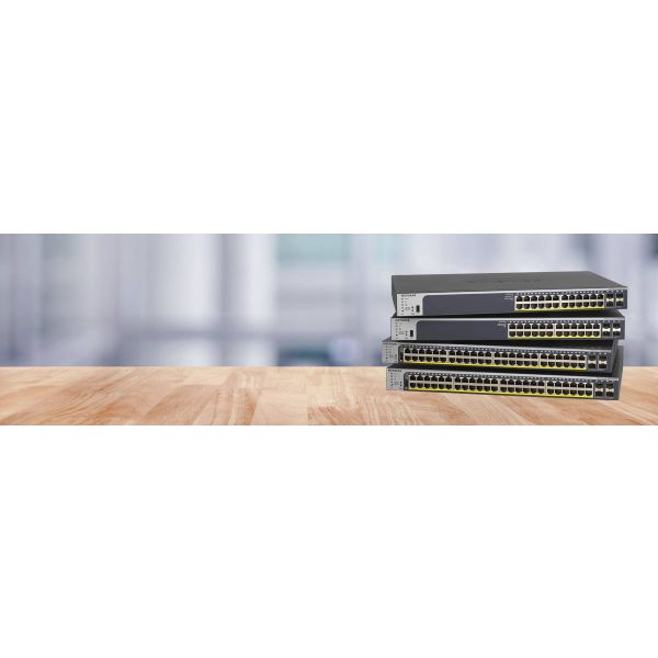 NETGEAR GS724TPP Managed L2/L3/L4 Gigabit Ethernet (10/100/1000) Power over Ethernet (PoE) Blauw (GS724TPP-100EUS)
